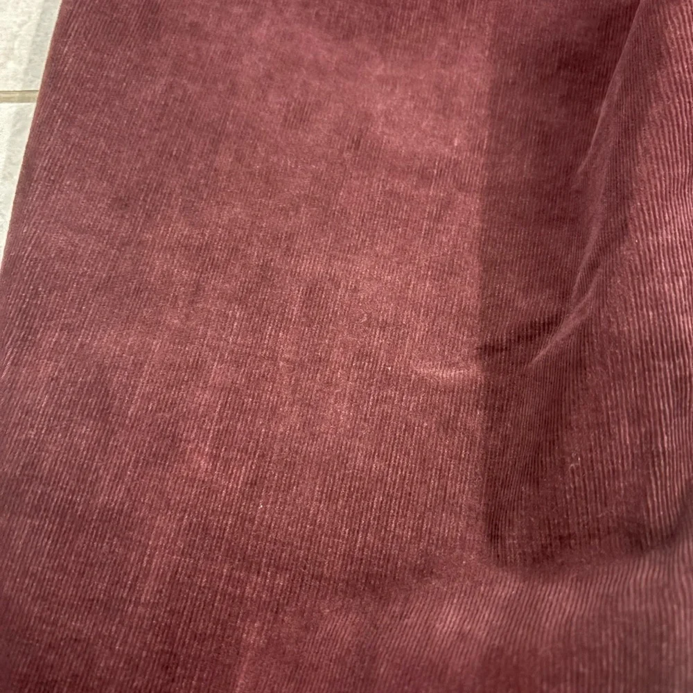 American Eagle Wine Red Corduroy Jeggings - Picture 6 of 9